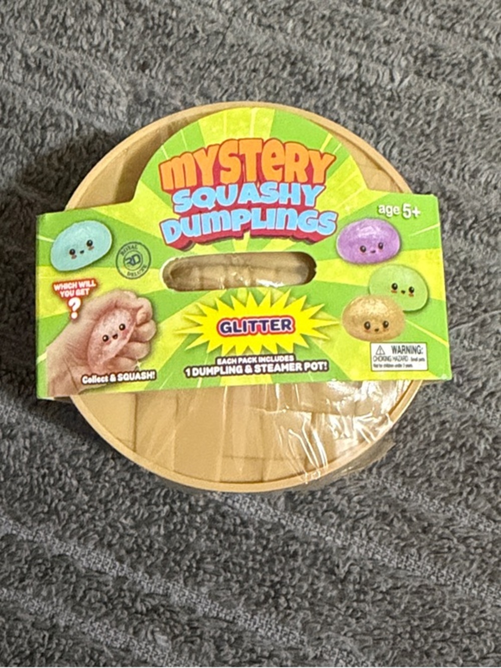 Mystery Dumpling in Glitter Surprise